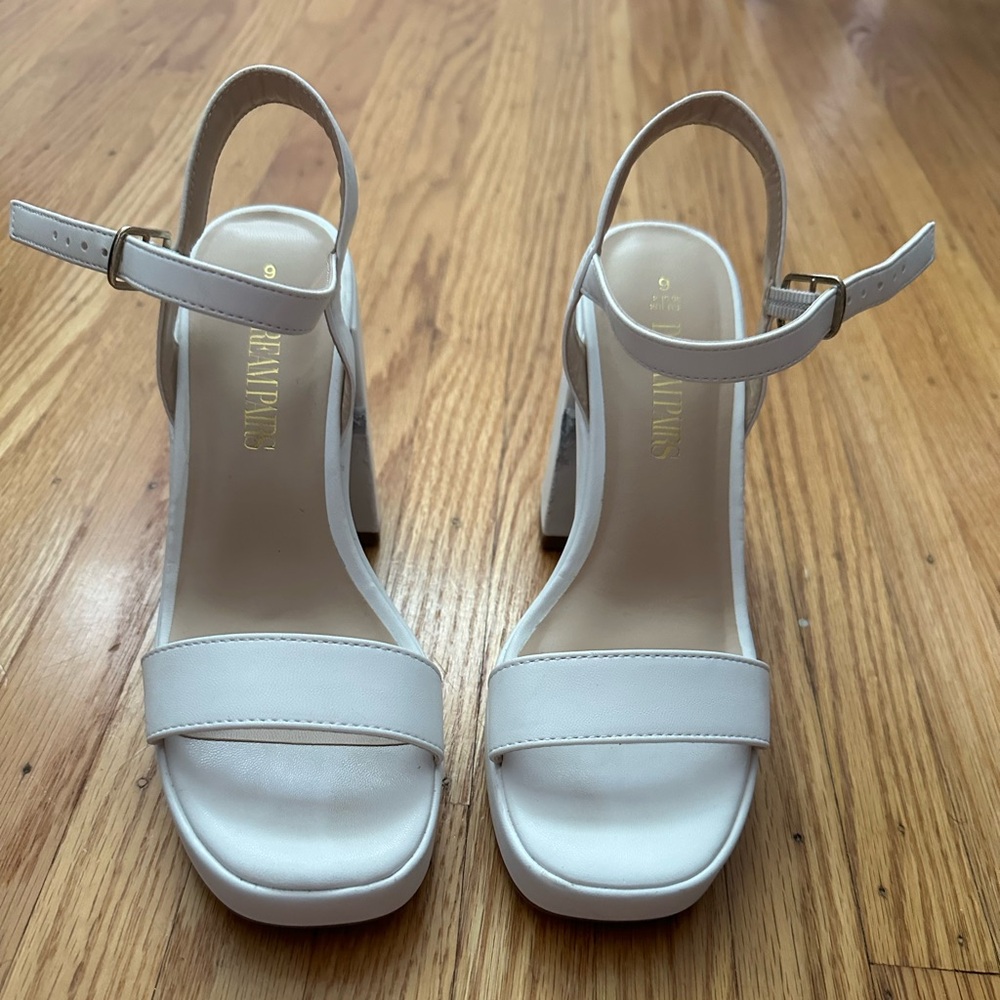 White chunky heals